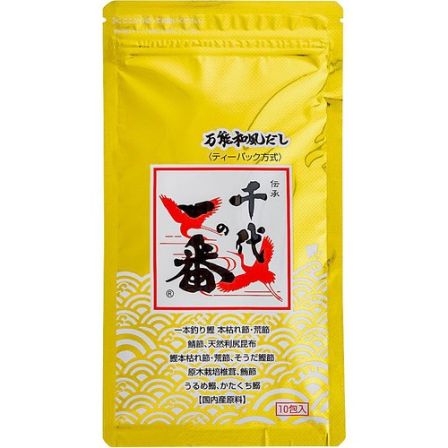 千代の一番 万能和風だし 8g x 10包入