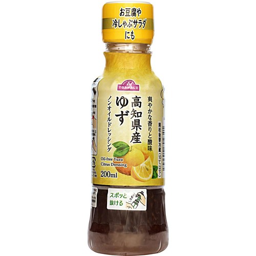 高知県産ゆずノンオイルドレッシング 200ml トップバリュ Green Beans
