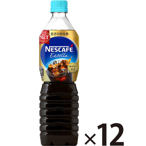 ネスレ エクセラ ボトルコーヒー 甘さひかえめ 1ケース 900ml x 12本