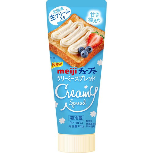 明治 チューブでクリーミースプレッド 120g