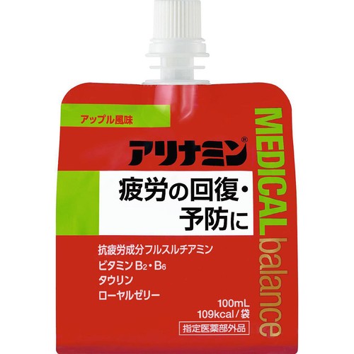 アリナミン製薬 【指定医薬部外品】アリナミンメディカルバランスN アップル風味 100ml