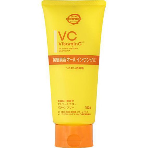 ビタミンC配合保湿美容オールインワンゲル 180g トップバリュベストプライス