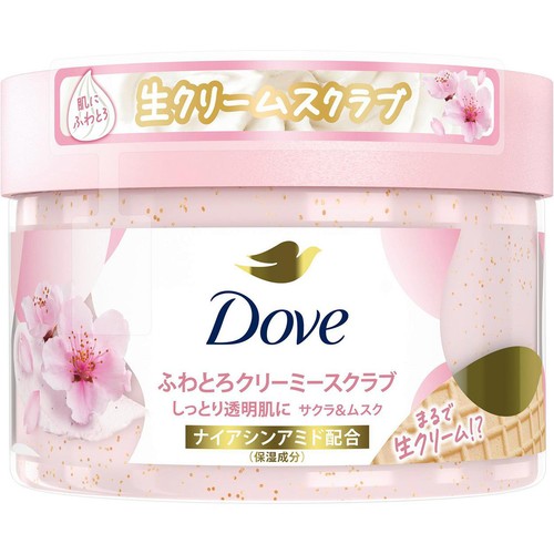 ユニリーバ ダヴ ふわとろクリーミースクラブ サクラ&ムスク 298g