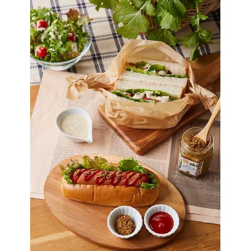 ファームサポート千葉 土気からし菜粒マスタード 90g 1個