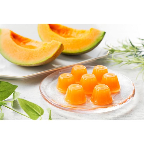 北辰フーズ 夕張メロンひとくちゼリー 21g x 18個 Green Beans