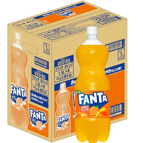 コカ・コーラ ファンタ オレンジ 1ケース 1500ml x 6本