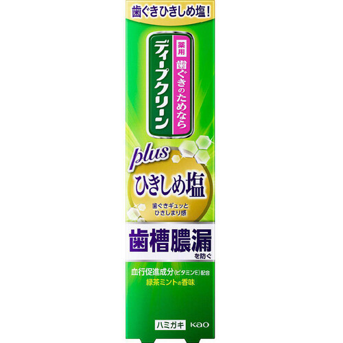 花王 ディープクリーンプラス ひきしめ塩 100g