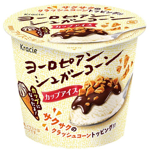 クラシエフーズ ヨーロピアンシュガーコーン ミニカップ 82ml