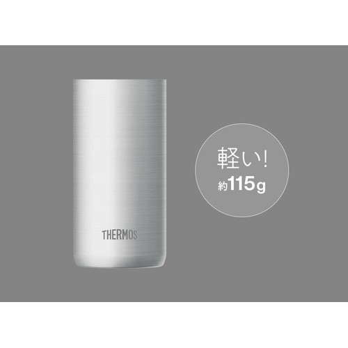 サーモス 真空断熱タンブラー340ml メタリックブラック JDW340C MBK