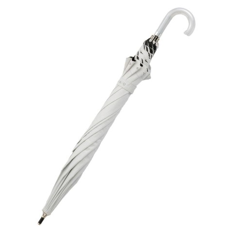 H・A・U 晴雨兼用スカラップ傘 47cm オフホワイト Green Beans