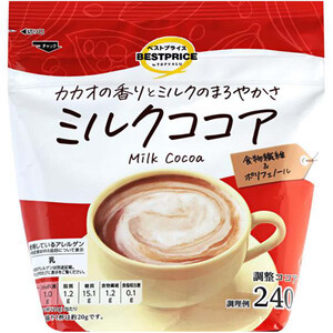 ミルクココア 240g トップバリュベストプライス Green Beans