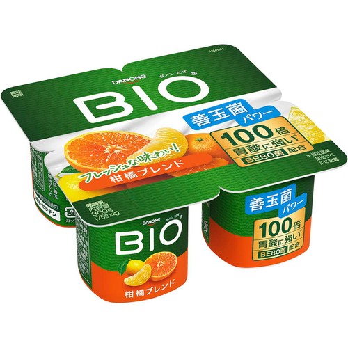ダノン ビオ 柑橘ブレンド 75g x 4個