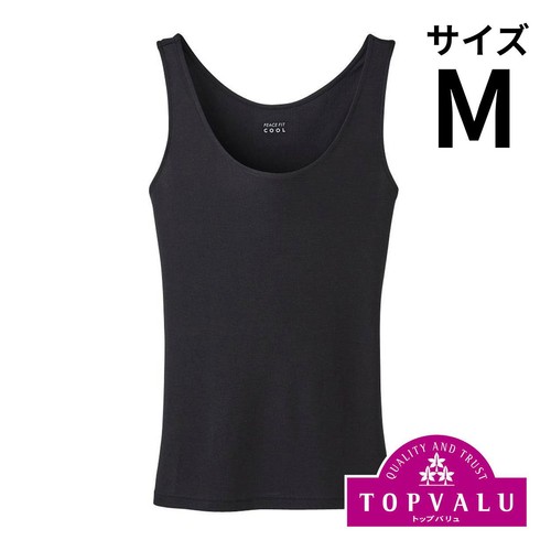 PEACE FIT(ピースフィット) COOL タンクトップ 婦人 クロM トップバリュ