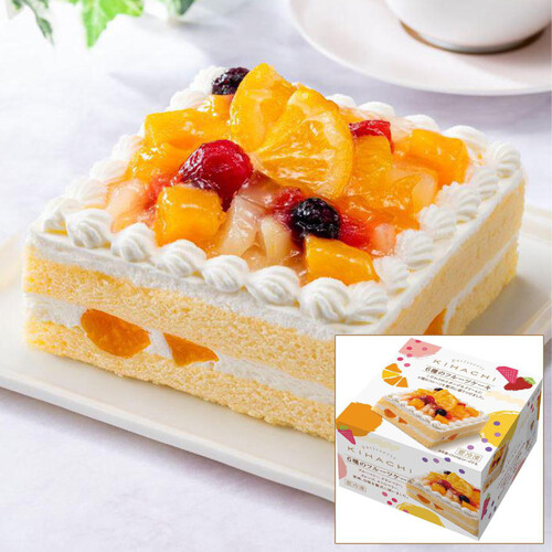 patisserie KIHACHI 6種のフルーツケーキ【冷凍】商品サイズ 縦約10cm