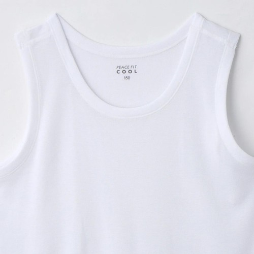 PEACE FIT(ピースフィット) COOL DRY ランニングシャツ 男の子 クロ 140cm トップバリュ