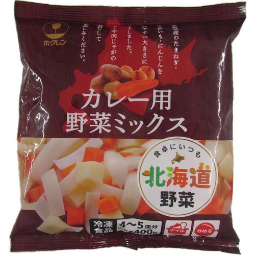 ホクレン カレー野菜【冷凍】 400g