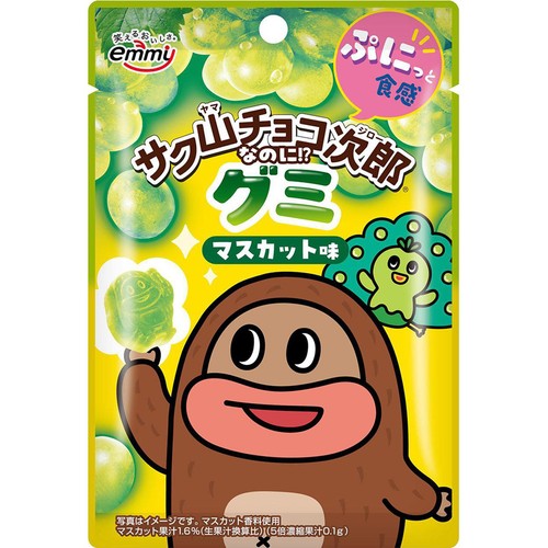 正栄 サク山チョコ次郎グミ マスカット味 47g