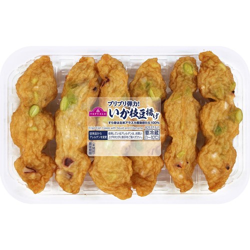 いか枝豆揚げ 6個 トップバリュ