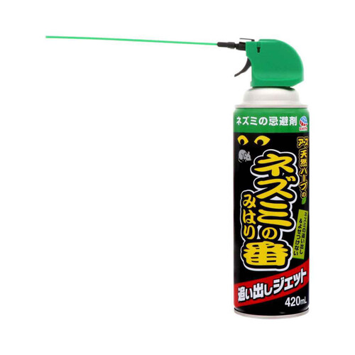 アース製薬 ネズミのみはり番 追い出しジェット 鼠 忌避剤 スプレー 420mL