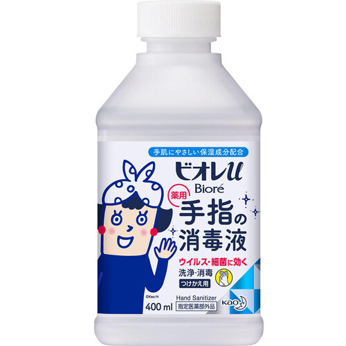 花王 ビオレu 薬用手指の消毒液 置き型つけかえ用 400ml