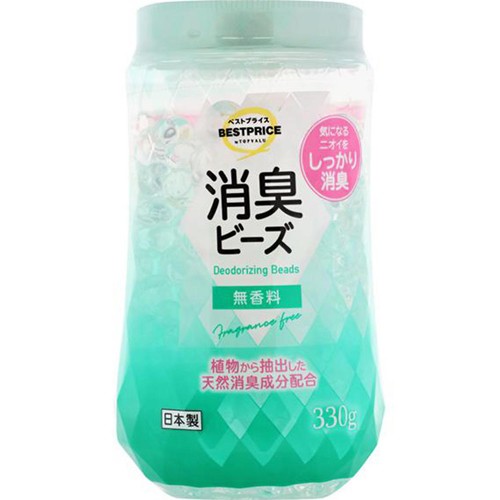 消臭ビーズ 無香タイプ ダイヤカット容器 330g トップバリュベストプライス
