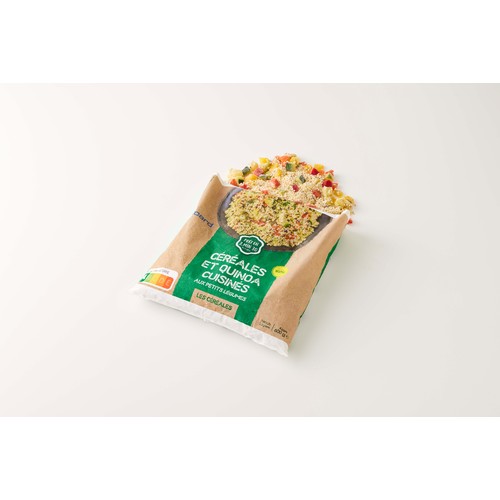 ピカール キヌア、シリアル、小さなグリル野菜ミックス【冷凍】 600g