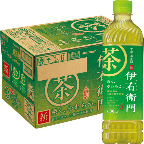 サントリー 伊右衛門 1ケース 600ml x 24本