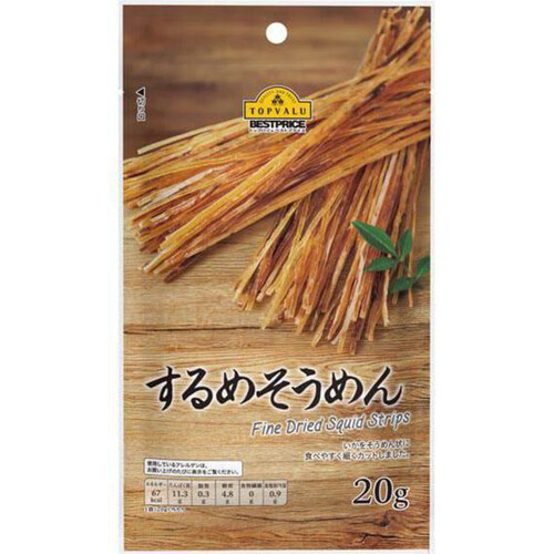 するめそうめん 20g トップバリュベストプライス