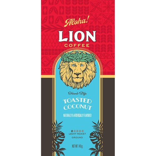 ライオンコーヒー トースティッドココナッツ 粉 140g Green Beans