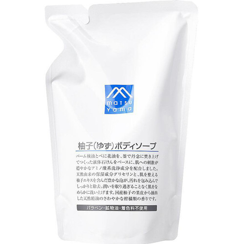 松山油脂 柚子ボディソープ 詰替 450mL