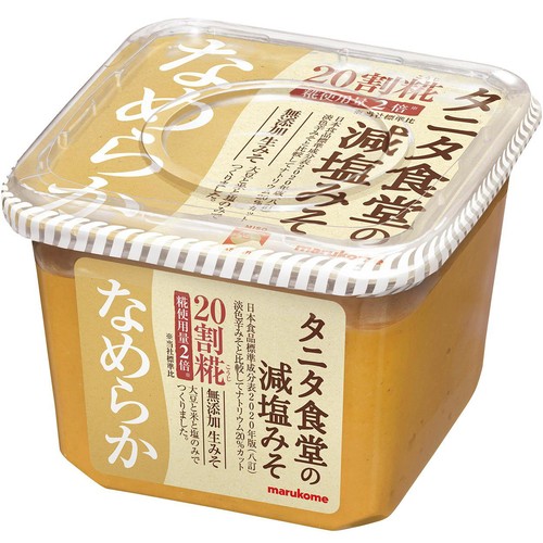 マルコメ タニタ食堂の減塩生みそ なめらか 650g