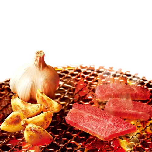 日本食研 晩餐館焼肉のたれ 焙煎にんにく(中辛) 500g
