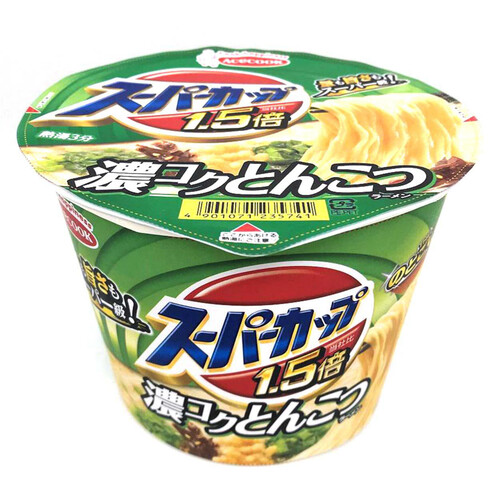 エースコック スーパーカップ1.5倍 濃コクとんこつラーメン 111g