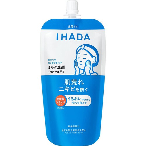 イハダ 薬用うるおいミルク洗顔料 つめかえ用 120mL