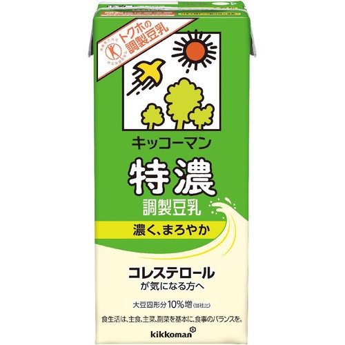 キッコ−マンソイフーズ 特濃調製豆乳 1000ml