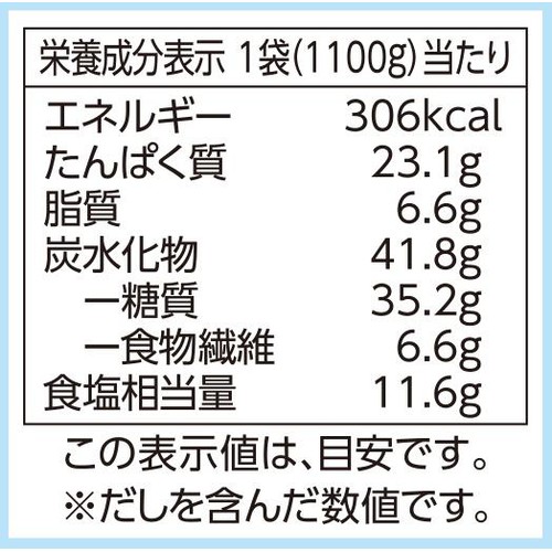 だしの旨み おでん6種14品 1100g トップバリュベストプライス