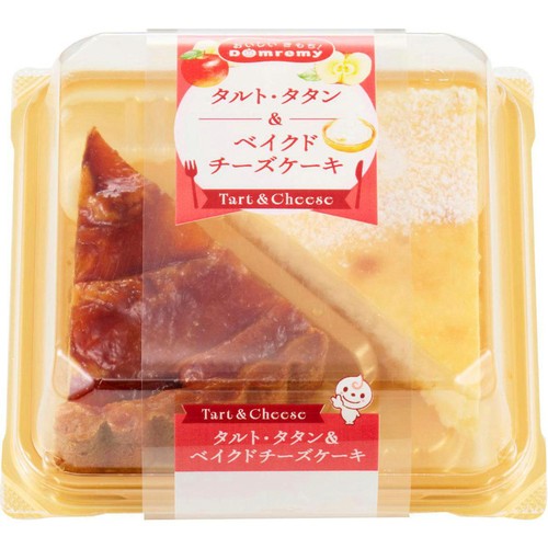 ドンレミー タルト・タタン & ベイクドチーズケーキ 2個入