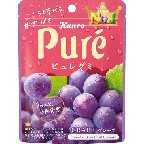 カンロ ピュレグミグレープ 56g