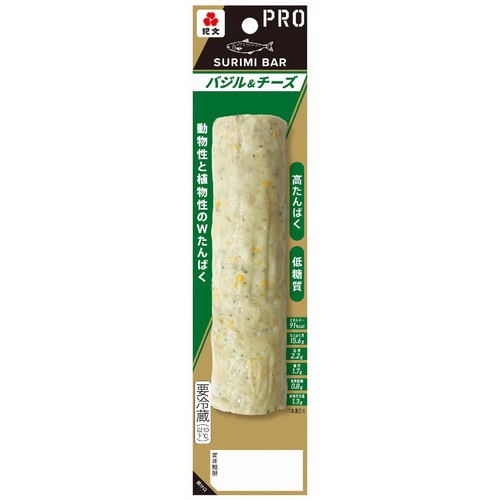 紀文食品 スリミバープロバジル&チーズ 1本
