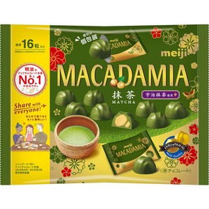 明治 マカダミアチョコレート 抹茶 ビッグパック 112g Green Beans