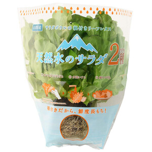 山梨県産 リーフレタス(2種)グリーン&レッド 100g