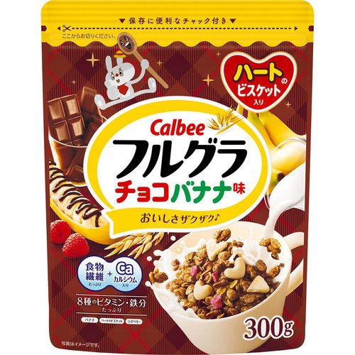 カルビー フルグラ チョコバナナ味 300g