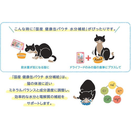 ペット用】 アイシア 国産健康缶パウチ 食事で上手に水分補給 まぐろ