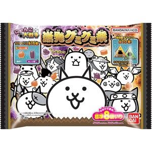 バンダイ にゃんこ大戦争 激発グミグミ祭 72g Green Beans | グリーン