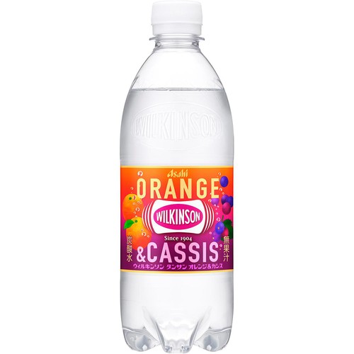 アサヒ飲料 ウィルキンソン タンサン オレンジ&カシス 500ml