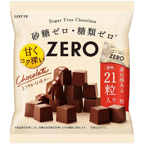 ロッテ ゼロ チョコレート 袋 84g