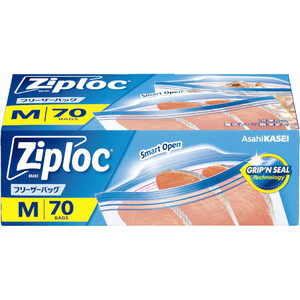 M22枚×48箱 ジップロックZiploc 旭化成 旭化成ホームプロダクツ ジップロックフリーザーバッグ L 48枚