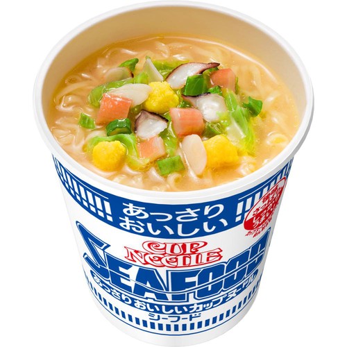 日清食品 あっさりおいしいカップヌードル シーフード 60g