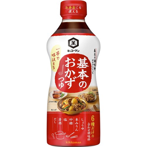 キッコーマン 基本のおかずつゆ 500ml