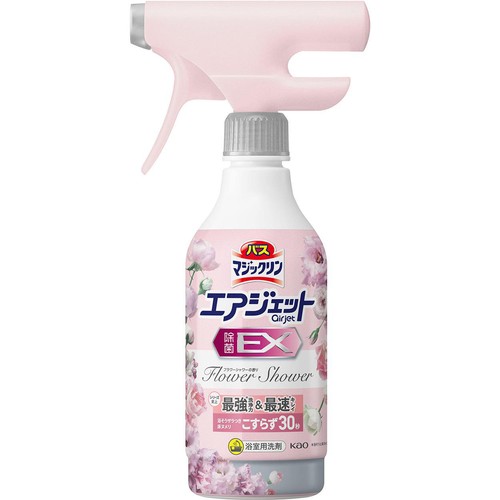 花王 バスマジックリン エアジェット 除菌EX フラワーシャワーの香り 本体 390ml